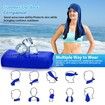 Cooling Hoodie Towels,Instant Cooling Towels for Neck and Face,UPF 50 Sun Protection,Ice Towel for Hot Weather,Head Towel,3 Pack