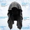 Cooling Hoodie Towels,Instant Cooling Towels for Neck and Face,UPF 50 Sun Protection,Ice Towel for Hot Weather,Head Towel,2 Pack
