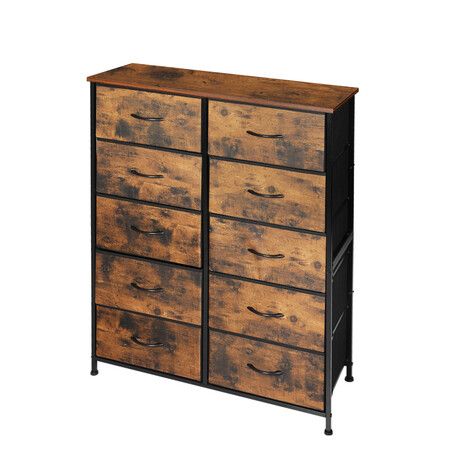 Levede Storage Cabinet Tower Chest King Single