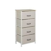 Levede Storage Cabinet Tower Chest Beige