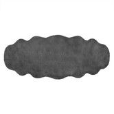 Floor Rug Area Rugs Cloud Fluffy 80X200cm Grey