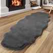 Floor Rug Area Rugs Cloud Fluffy 80X200cm Grey
