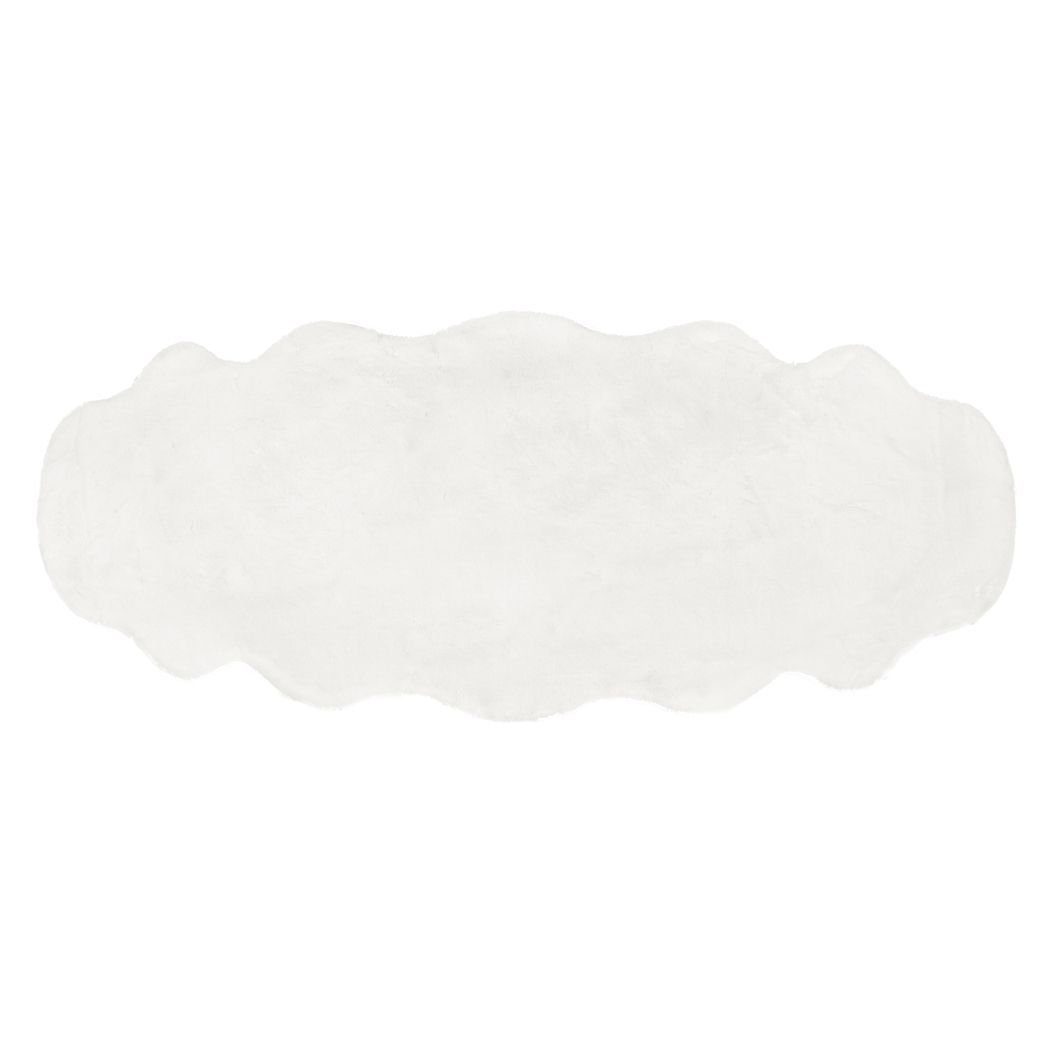 Floor Rug Area Rugs Cloud Fluffy 80X200cm White