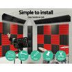 Alpha Acoustic Foam 40pcs Corner Bass Trap Sound Absorption Proofing treat ment