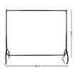 Artiss 2X Clothes Rack Airer Coat Stand 6FT Rail Wheels
