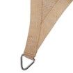 Instahut Shade Sail 5x6m Rectangle 185GSM 95% Sand Shade Cloth