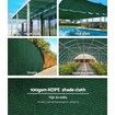 Instahut 50% Shade Cloth 3.66x10m Shade Cloth Sail Heavy Duty Shadecloth Garden Mesh Roll Green