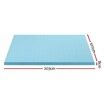Giselle Bedding Memory Foam Mattress Topper Ventilated Cool Gel 8cm King Single