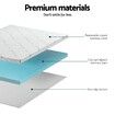 Giselle Bedding Memory Foam Mattress Topper Ventilated Cool Gel 8cm King Single
