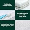 Giselle Bedding Memory Foam Mattress Topper Ventilated Cool Gel 5cm King Single