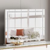 Embellir Bluetooth Makeup Mirror 80x58cm Hollywood Vanity with LED Light Crystal