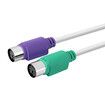 PS2 to USB Adapter for PS2 Port Mouse and Keyboard, Male to Female Cable