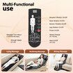 Full Body Massage Mat Heated Foot Back Massager Shiatsu Vibration Lumbar Support Neck Leg Relax Electric Heating Pad HOMASA Chair Recliner Seat Cushion