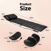Full Body Massage Mat Heated Foot Back Massager Shiatsu Vibration Lumbar Support Neck Leg Relax Electric Heating Pad HOMASA Chair Recliner Seat Cushion