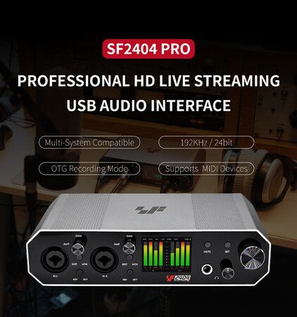 OTG USB Audio Interface SF2404PRO
