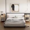 Bedside Table Stand Sofa Bed Side Nightstand Rattan Storage Shelf Rack Cabinet Cafe Coffee Lamp Desk Unit Drawer Bedroom Furniture Decor 45x40x60cm