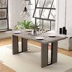 Dining Bar Table Diner Hall Coffee Kitchen Dinner Breakfast Room Outdoor Furniture Modern Farmhouse Cafe Restaurant Office Work Desk Wood 180x80x75cm