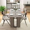 Dining Bar Table Diner Hall Coffee Kitchen Dinner Breakfast Room Outdoor Furniture Modern Farmhouse Cafe Restaurant Office Work Desk Wood 180x80x75cm