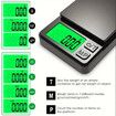Digital Pocket Scale 1000g X 0.01g Digital Gram Food Jewelry Kitchen Scale with Backlit LCD,Tare Function,7 Different Weight Units