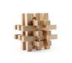 Intelligence Wooden Wood Pull-Apart IQ Puzzle Brain Teaser Magic Cube Toy Gift