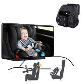 7 Inch Car Monitor With 2K HD Camera, Wireless Backseat Infant Camera with 64GB SD Card, Night Vision and Rotating View