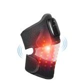 Cordless Knee Heated Brace Strap Massager Red Light Vibration 5000mAh Rechargeable Arthritis Pain Relief Wrap