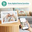 WiFi Wall Digital Calendar Planner 15.6 Inch Touch Screen Chore Chart Smart Electronic HD IPS Display Family Meal Schedule Organiser Video Photo Frame