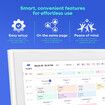 WiFi Wall Digital Calendar Planner 15.6 Inch Touch Screen Chore Chart Smart Electronic HD IPS Display Family Meal Schedule Organiser Video Photo Frame