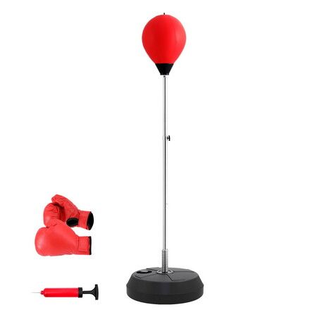 Everfit Punching Bag Stand 150cm Adjustable Freestanding with Gloves and Pump