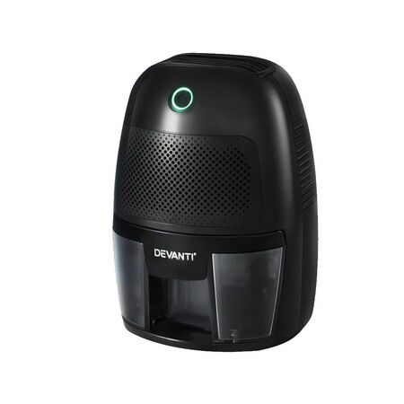 Devanti Dehumidifier 600ML Air Purifier Black