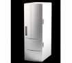 Mini USB PC Fridge Freezer Refrigerator Beverage Drink Cans Warmer Cooler Silver