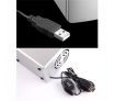 Mini USB PC Fridge Freezer Refrigerator Beverage Drink Cans Warmer Cooler Silver