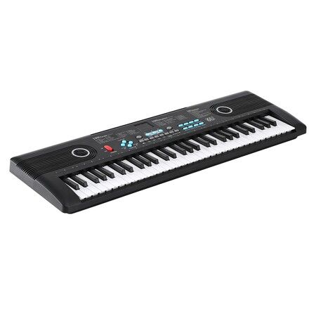 Alpha 61-Key Digital Piano Keyboard Electric Kids Gift Black