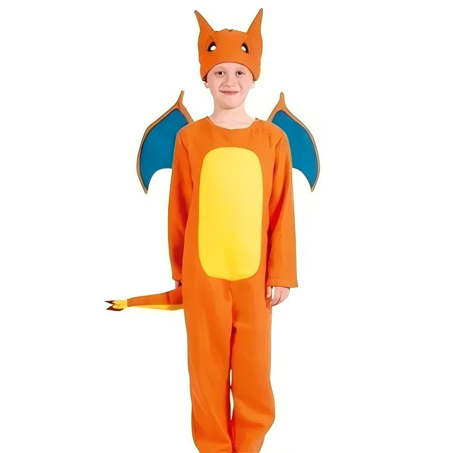 Halloween Charizard 3-PIECE SUIT Costume for Teen  Deluxe Animal  for the Ultimate Halloween Party Adventure (Height 130cm)