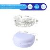 Anti Snore Mouthpiece,Anti-Snoring Anti-Molar Silicone Braces Dental Tray,Adjustable Anti-Snoring Mouth Guard For Better Sleep,Effective Snore Stopper