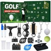 24 Days Christmas Golf Advent Calendar,Golf Themed Accessory Set for Every Golfer Holiday Gifts