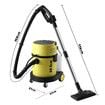 Steam Carpet Cleaner Upholstery Vacuum Wet Dry Hard Floor Sofa Spot Rug Stain Remover Pet Car 7in1 Deep Cleaning Machine Portable Smart Vac Mop Wheels