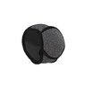 Dog Calming Hoodie Quiet Ear Cover for Noise Protection Anxiety Relief Ear Muffs, Head Circle Length: 35.6cm to 48.3cm, Grey, Medium