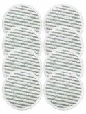8 Pack Replacement Steam Mop Pads for Shark S8201 S8001 S7001/5/20 S7201 S7000AMZ S7000 S7001C Steam Mop,Steam & Scrub All-in-One Scrubbing and Sanitizing, Dirt Grip Scrub Washable Pad