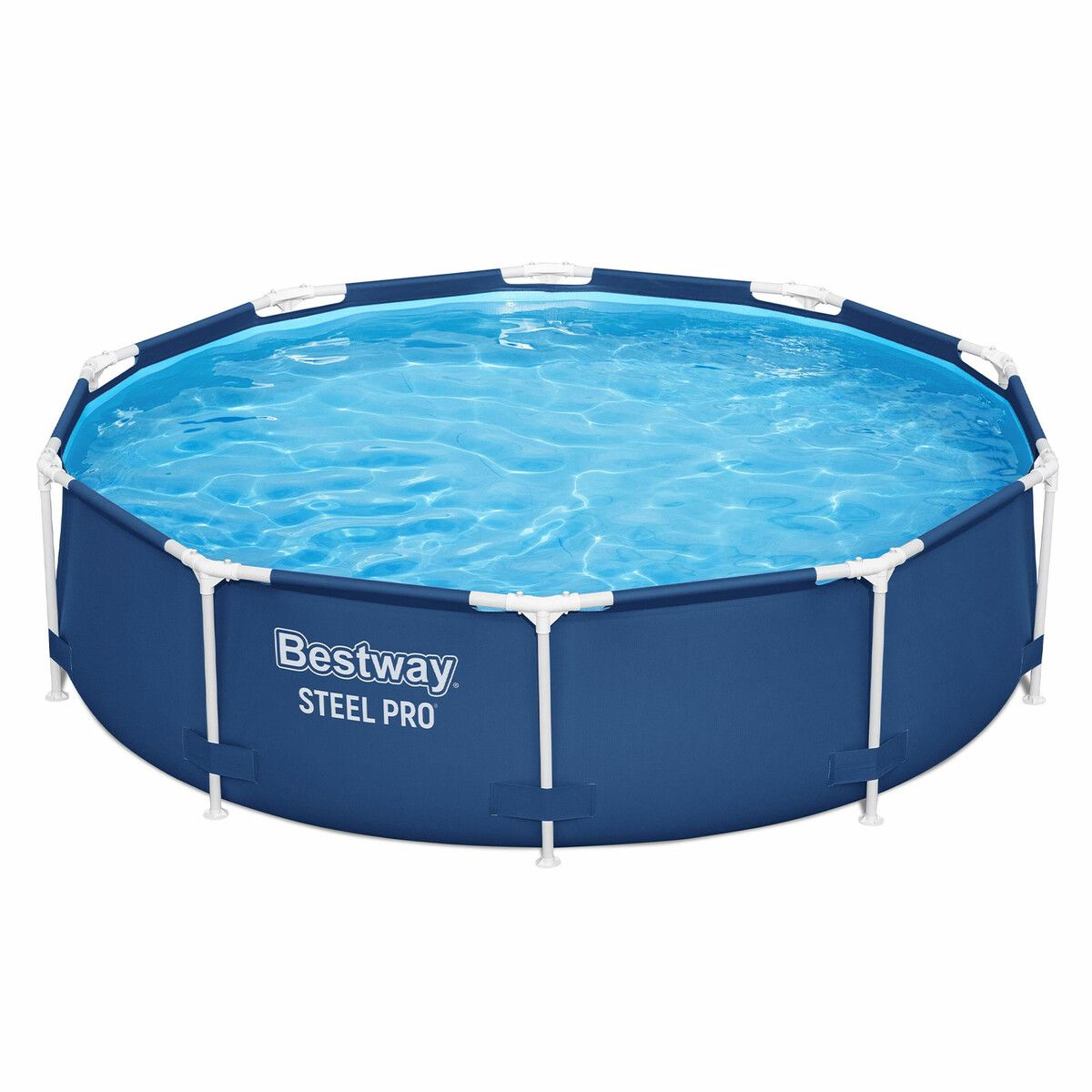 Bestway Steel Pro Round Pool Set 3.05m x 76cm Above Ground With Filter Pump