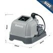 Bestway Pool Salt Water System Saltwater Chlorinator Hydrogenic Chlorine Generator 2g/h for Above Ground Swimming Pools Up to 8327L Self Cleaning Kit