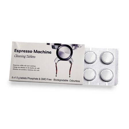Replacement Espresso Cleaning Tablet for Breville Machines BEC250 8 Tablets