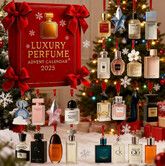 Luxury Perfume Advent Calendar 2025, 24 Day 2D Acrylic Perfume Display Gift Set for Women and Men