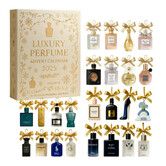 Perfume Advent Calendar 2025, 24 Day 2D Acrylic Perfume Display Gift Set for Women and Men