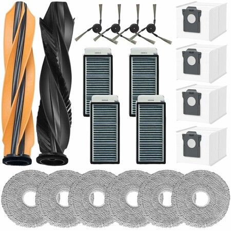 20 Pcs Accessories Kit for Dreame X50 Ultra/X50 Ultra Complete/X50 Master/L50 Pro Ultra/L50 Ultra/L40s Pro Ultra, for Mova V50 Ultra Robot Vacuum Cleaner