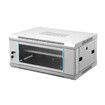 4U Network Server Cabinet Wall Mount Data Rack Enclosure 19 Inch Deep with Locking Glass Door Removable Side Panels Comms LAN IT Computer Equipment