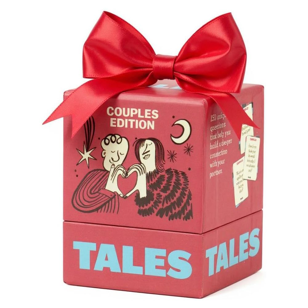 TALES 150 Conversation Starter Cards, Couples Edition, Perfect for Couples Games for Men Women, Date Night Ideas, Gifts