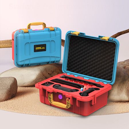 Game Storage Case Container for Nintendo Switch 2 Controller Joy Con Wrist Strap Cards Charging Accessories Portable Hard Shell Carry Travel Organiser