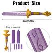 Realistic Sword for K-POP Hunters, Enthusiast Weapons for K-POP Demon Hunters, Costume Accessory for Hunters, Fantasy Weapons for Fans