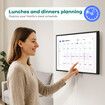 WiFi Wall Digital Calendar Planner 15.6 Inch Chore Chart Family Meal Schedule Organiser Electronic HD IPS Display Video Photo Frame Smart Touch Screen